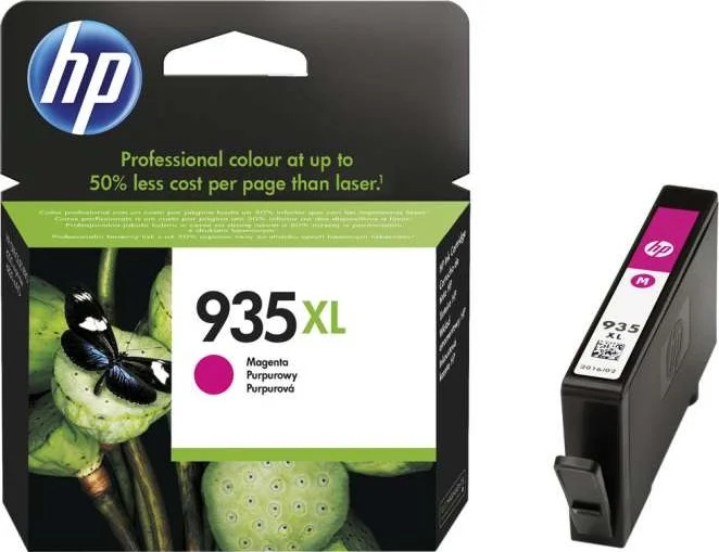 کارتریج جوهر افشان اصلی پر ظرفیت HP 935XL رنگی سرخابی مدل C2P25AE
