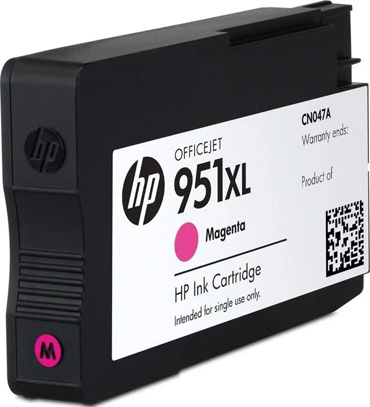کارتریج جوهر اصلی پربازده HP 951XL Magenta | CN047AE