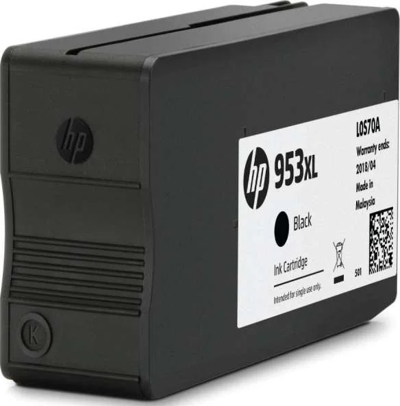 کارتریج جوهر مشکی اورجینال HP 953XL با بازدهی بالا | L0S70AE