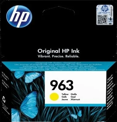 کارتریج جوهر اصلی زرد رنگ HP 963 مدل 3JA25AE