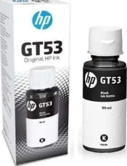 بطری جوهر مشکی اصلی 90 میلی لیتری HP GT53، بازدهی 4000 صفحه، استاندارد، مشکی | 1VV22AA