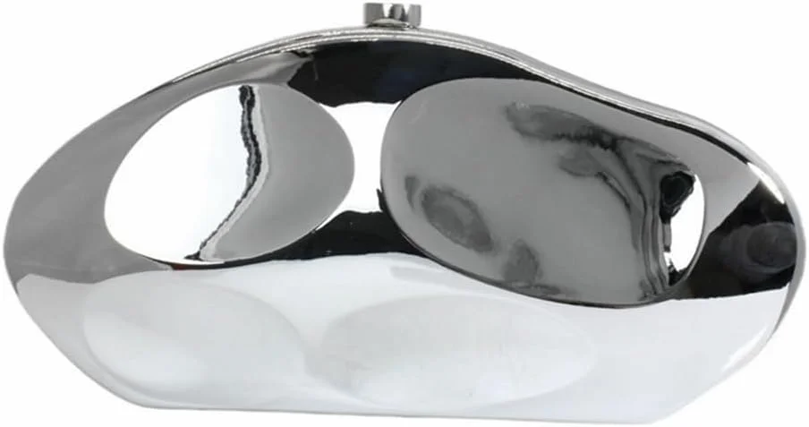 کیف دستی شب زنانه آکریلیک طرح صدف، کیف مجلسی فلزی شیک، کیف تخم مرغی براق برای مهمانی عروسی