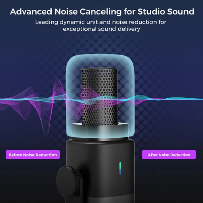 میکروفون داینامیک NearStream مدل AM15X با خروجی XLR و USB میکروفون داینامیک NearStream مدل AM15X با خروجی XLR و USB