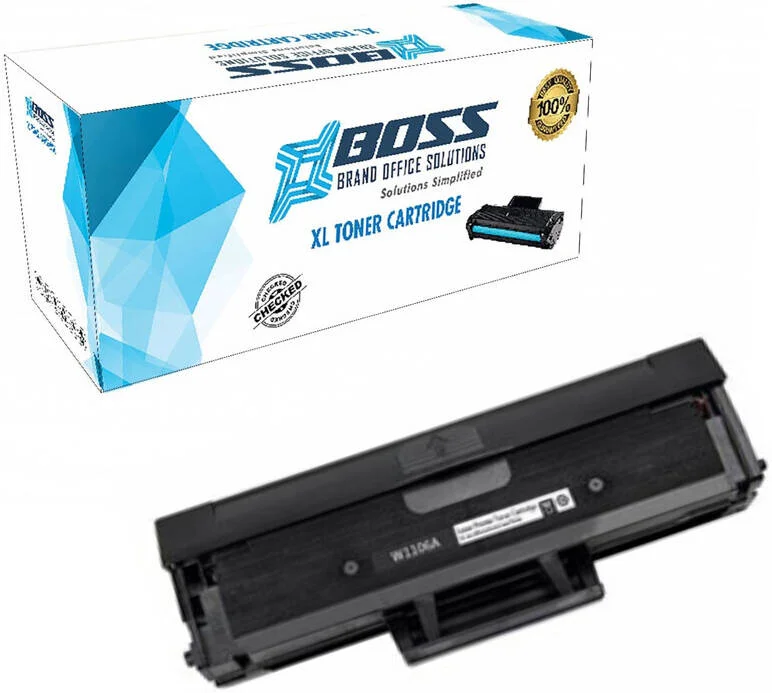 کارتریج تونر سازگار BOSS XL جایگزین برای HP106A، بازدهی 1000 صفحه، فناوری چاپ لیزری، بازدهی استاندارد، مشکی | HP106A