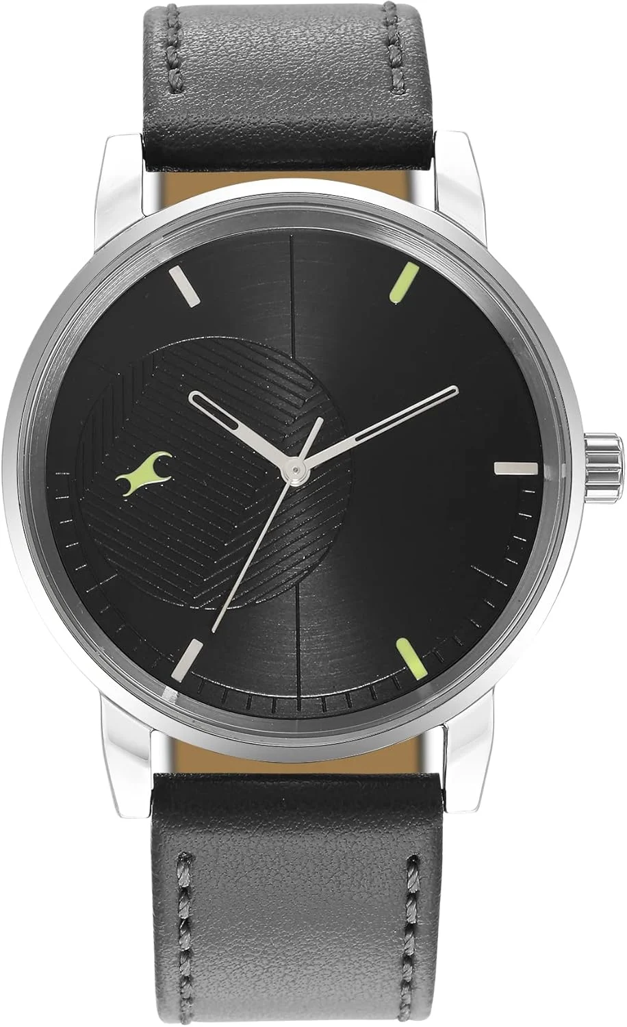 ساعت مچی عقربه‌ای مردانه Fastrack Stunners 3.0 با صفحه سبز مدل 3278Sl01/Nr3278Sl01، رنگ بند-بژ