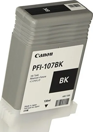 کارتریج جوهر مشکی اصلی کانن PFI-107BK | 6705B001AA کارتریج جوهر مشکی اصلی کانن PFI-107BK | 6705B001AA