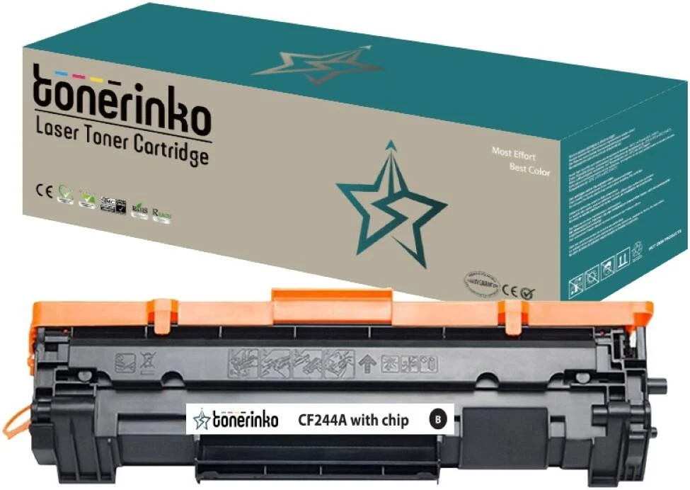 کارتریج تونر جایگزین پریمیوم تونرینکو سازگار با HP 44A CF244A، تونر مشکی با کیفیت بالا برای پرینترهای HP LaserJet Pro M15w، M16w، MFP M28w، راه حل چاپی مطمئن و واضح | CF244A کارتریج تونر جایگزین پریمیوم تونرینکو سازگار با HP 44A CF244A، تونر مشکی با کیفیت بالا برای پرینترهای HP LaserJet Pro M15w، M16w، MFP M28w، راه حل چاپی مطمئن و واضح | CF244A