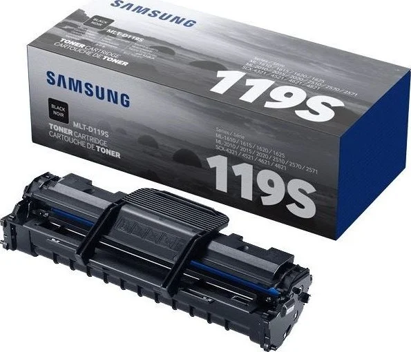 کارتریج تونر مشکی سامسونگ 119S سازگار با Samsung ML-2571N, 2570, 2510, 2020, 2015, 2010R, 1625, 1620, 1615, 1610, SCX-4321, 4321F, 4521F | MLT-D119S/SEE