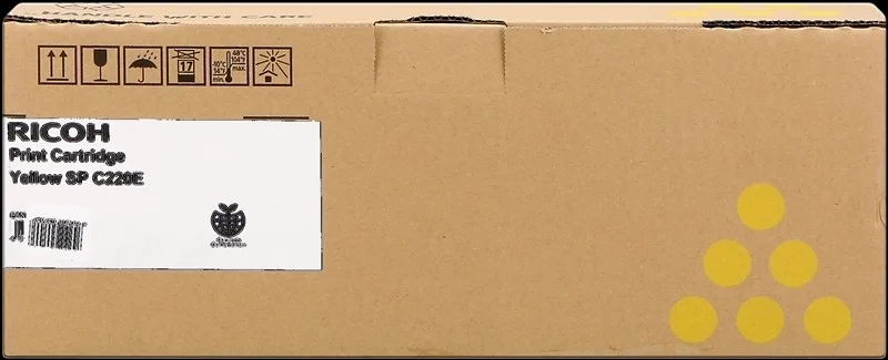 کارتریج تونر زرد Ricoh 407643 برای SP C220، SP C221، SP C222، SP C240 | 407643