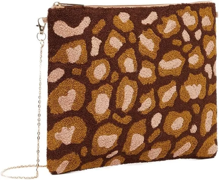 کیف کلاچ زنانه استایلی با طرح حیوانات و بند زنجیری جداشدنی، 40، چند رنگ