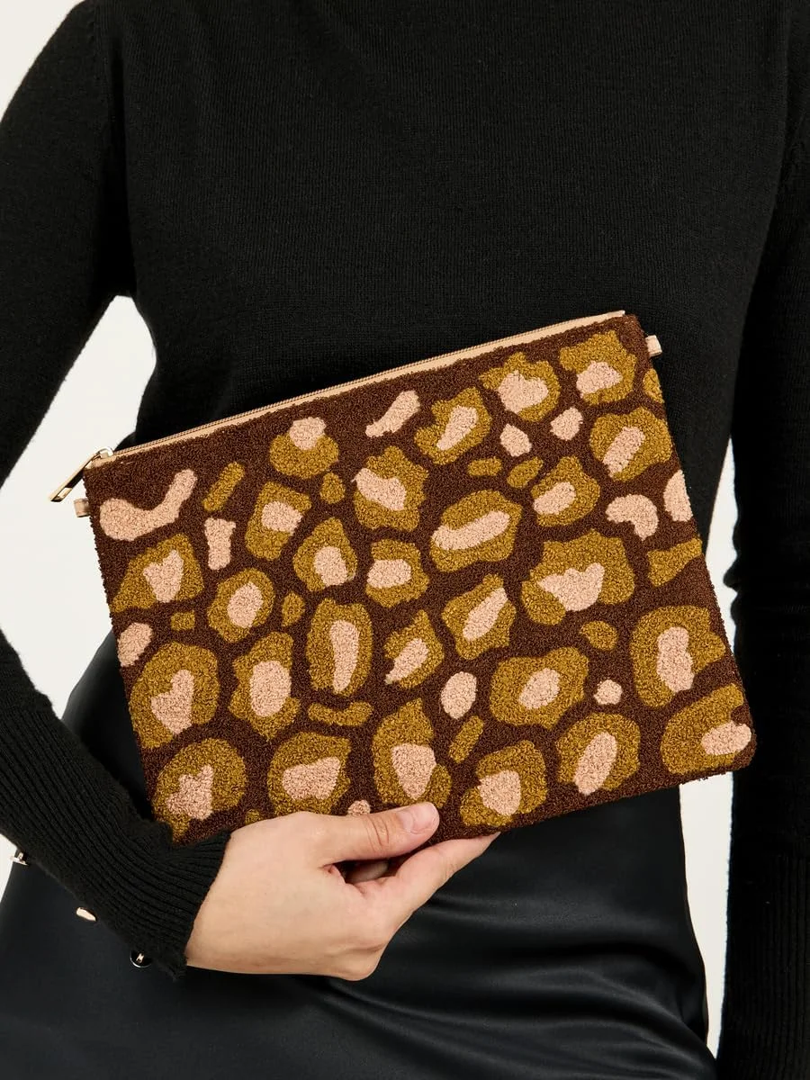 کیف کلاچ زنانه استایلی با طرح حیوانات و بند زنجیری جداشدنی، 40، چند رنگ کیف کلاچ زنانه استایلی با طرح حیوانات و بند زنجیری جداشدنی، 40، چند رنگ