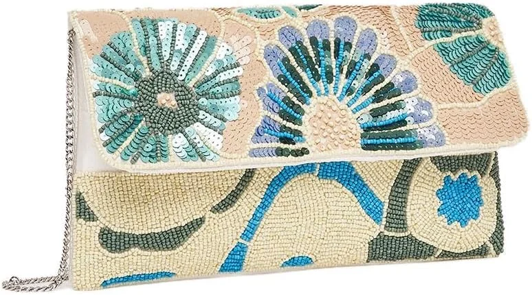 کیف دستی زنانه استایلی طرح گلدار چند رنگ