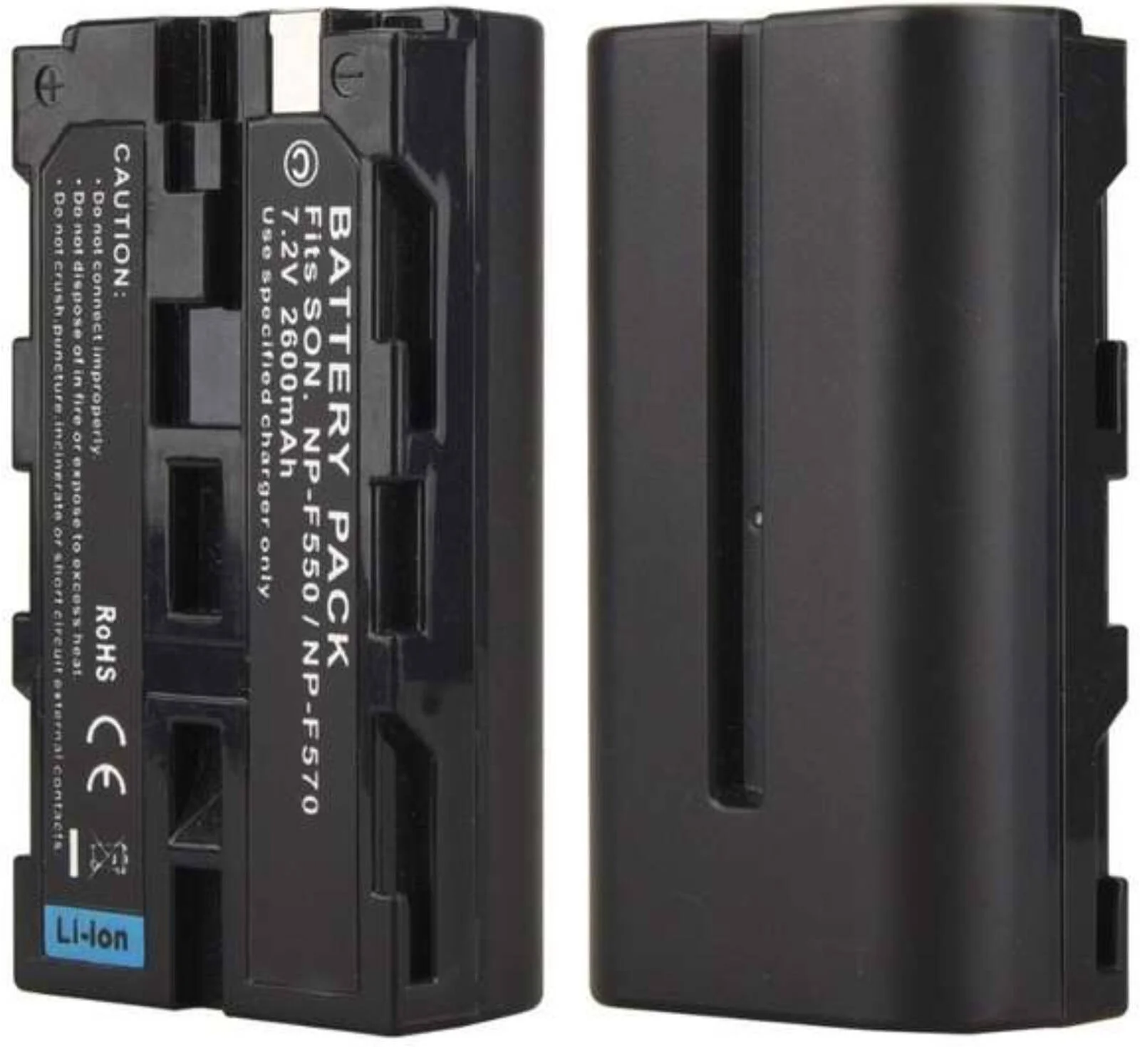 باتری نور ویدئویی دیجیتال Promage، باتری لیتیوم یونی با ظرفیت بالا 4400mAh، سازگار با سری Sony NP-F برای دوربین ها، نورهای ویدئویی و مانیتورها | NP F750/F770