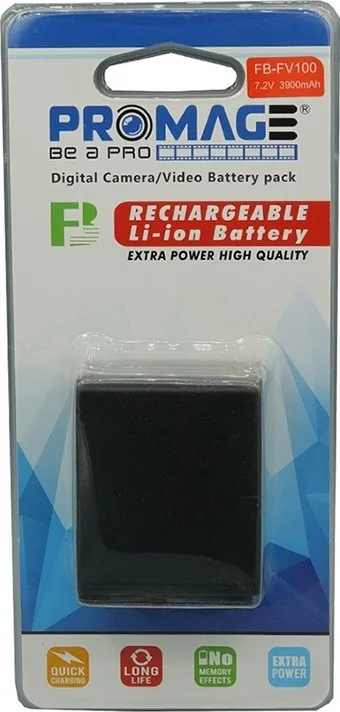 باتری لیتیوم-یونی قابل شارژ Promage FV100 برای دوربین های ویدیویی/دیجیتال سونی - مشکی | AWP-6131