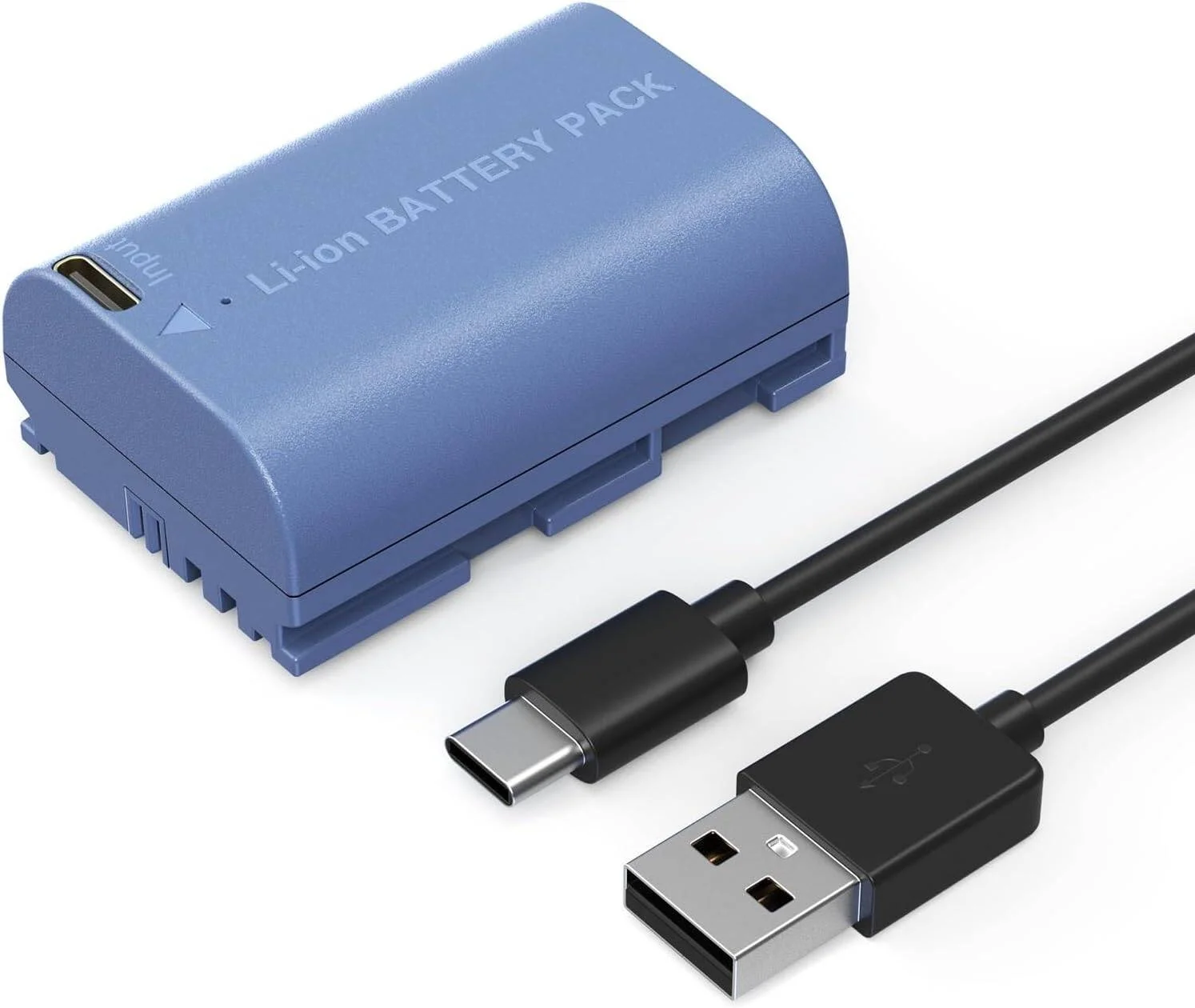 باتری 2400 میلی آمپر ساعتی SmallRig برای دوربین های Canon R5/R6/R7 مدل LP-E6NH، باتری دوربین با شارژ سریع 2.5 ساعته USB-C برای Canon R, R5C, 5D II/III/IV, 6D, 6D II, 7D, 7D II, 60D, 60Da, 70D, 80D - 4264