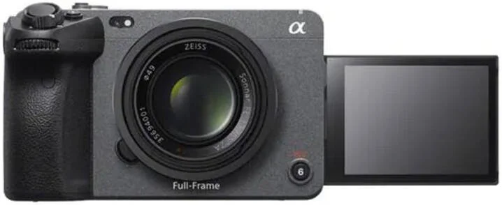 دوربین سینمایی فول فریم سونی FX3A، سنسور CMOS Exmor R فول فریم 12.1 مگاپیکسلی، UHD 4K تا 120 فریم بر ثانیه، 1080p تا 240 فریم بر ثانیه، 10 بیتی 4 2 2 XAVC S-I، خروجی خام 16 بیتی، S-Cinetone/S-Log3/HLG، DR 15+ استاپ
