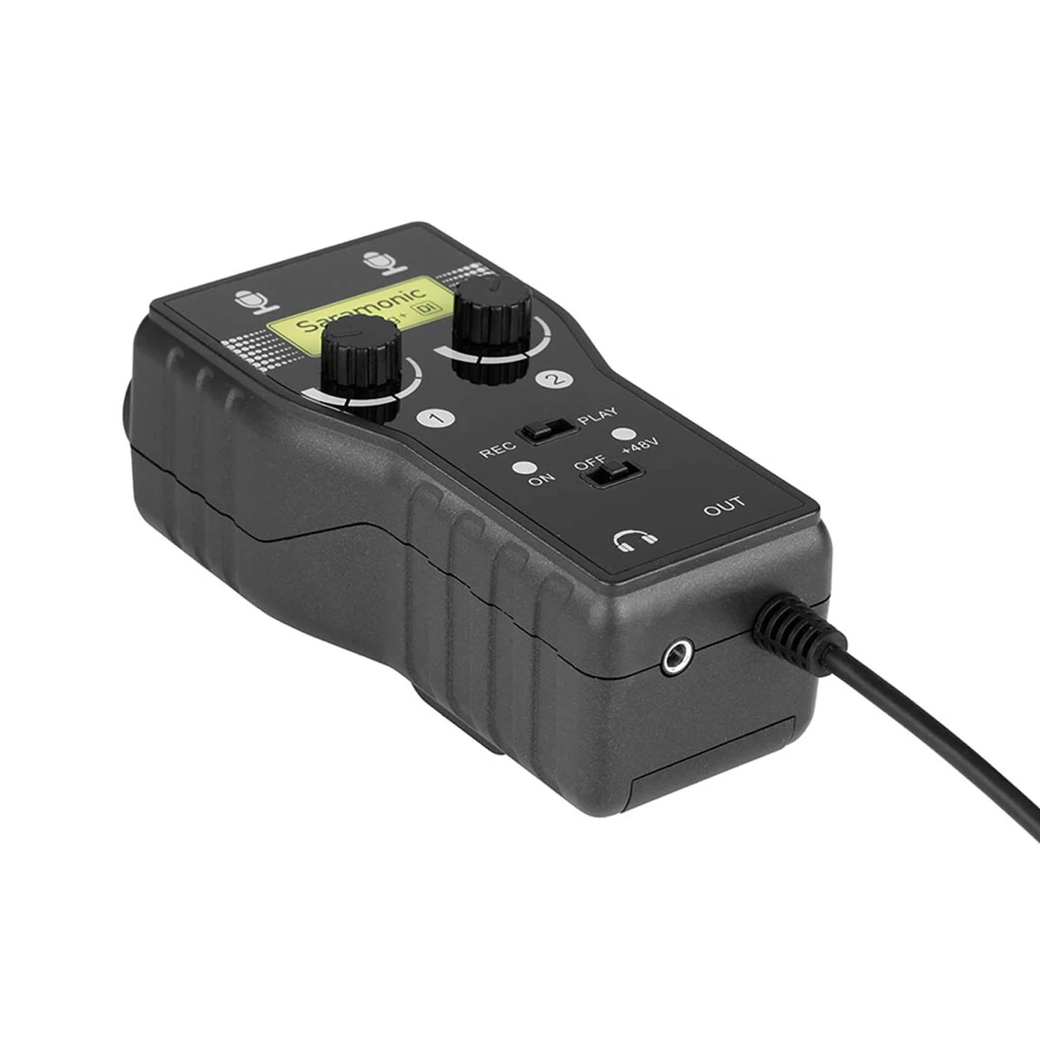 اینترفیس صوتی دو کاناله Saramonic SmartRig+ Di اینترفیس صوتی دو کاناله Saramonic SmartRig+ Di