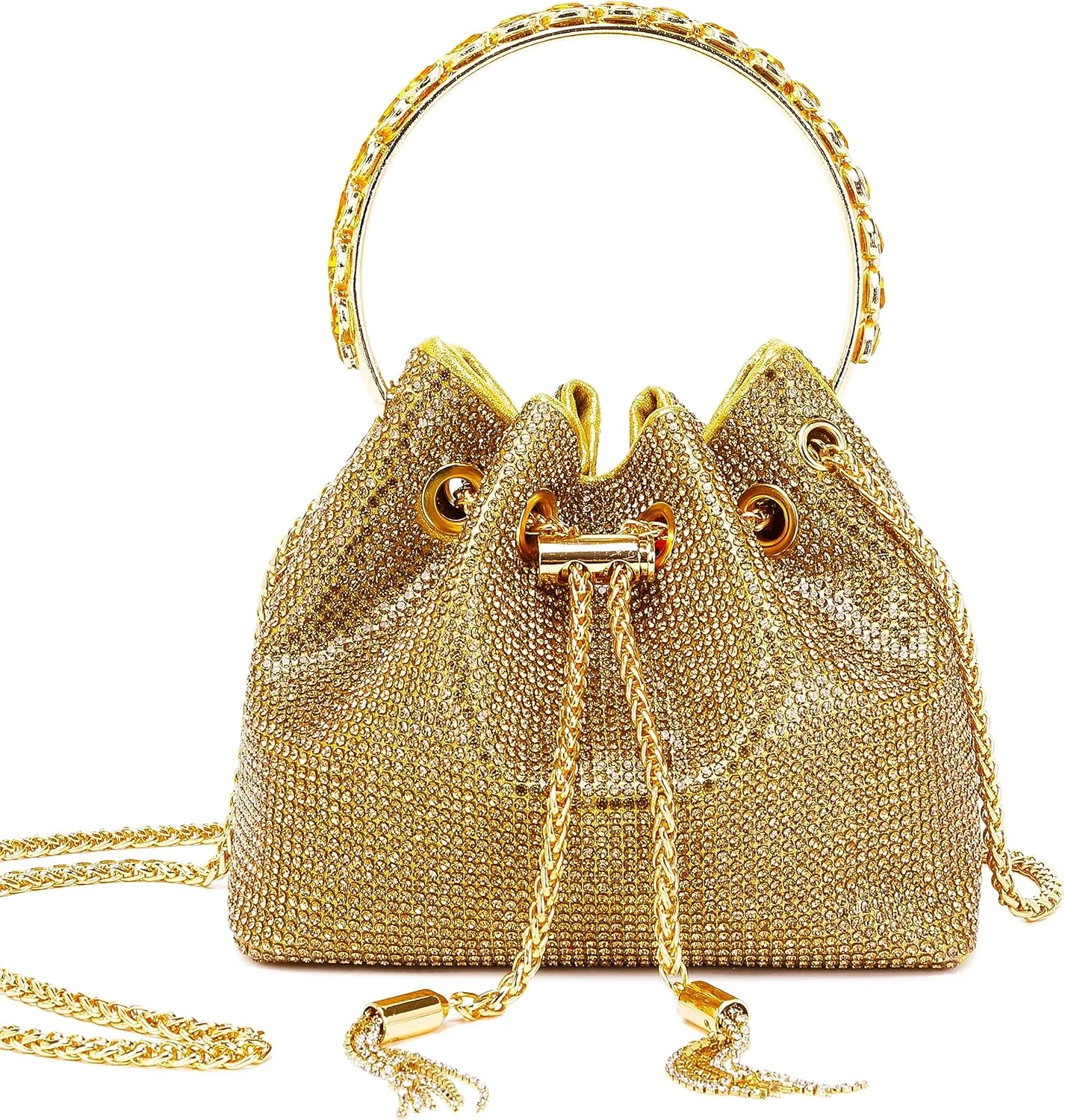 کیف مجلسی زنانه نگین دار، کیف نقره ای براق، کیف کلاچ درخشان زنانه