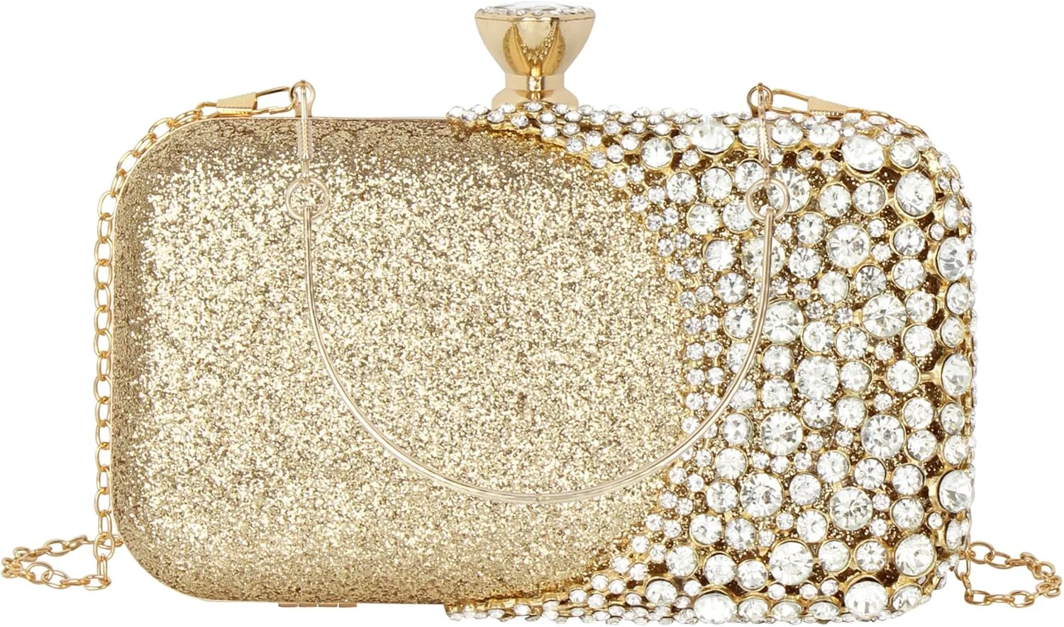 کیف دستی زنانه طرح مشبک فلزی، کیف کلاچ هندسی مجلسی، کیف مجلسی نگین دار، کیف کلاچ کریستالی، کیف دستی پولکی براق، کیف مهمانی