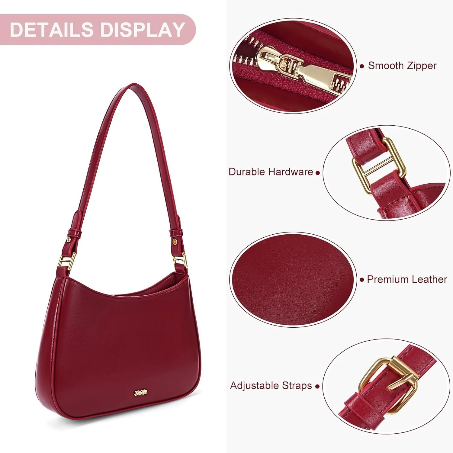 کیف دوشی زنانه Y2K، کیف دستی چرمی، کیف کراس بادی مهمانی، کیف کلاچ زنانه، کیف کراس بادی Y2K برای عروسی و تعطیلات