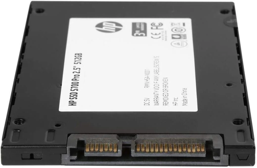 درایو حالت جامد داخلی HP SSD S700 Pro 2.5 اینچی 512 گیگابایتی SATA III 3D NAND درایو حالت جامد داخلی HP SSD S700 Pro 2.5 اینچی 512 گیگابایتی SATA III 3D NAND