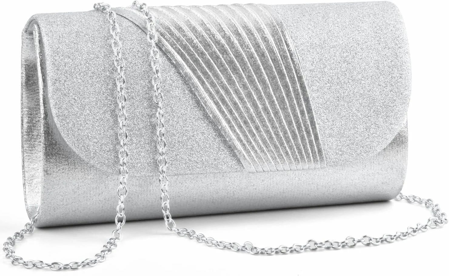 کیف دستی کلاچ زنانه نالاکال، کیف مجلسی زنجیردار، کیف های کلاچ درخشان مهمانی رسمی، کیف دستی پاکتی شانه ای درخشان نقره ای کیف دستی کلاچ زنانه نالاکال، کیف مجلسی زنجیردار، کیف های کلاچ درخشان مهمانی رسمی، کیف دستی پاکتی شانه ای درخشان نقره ای