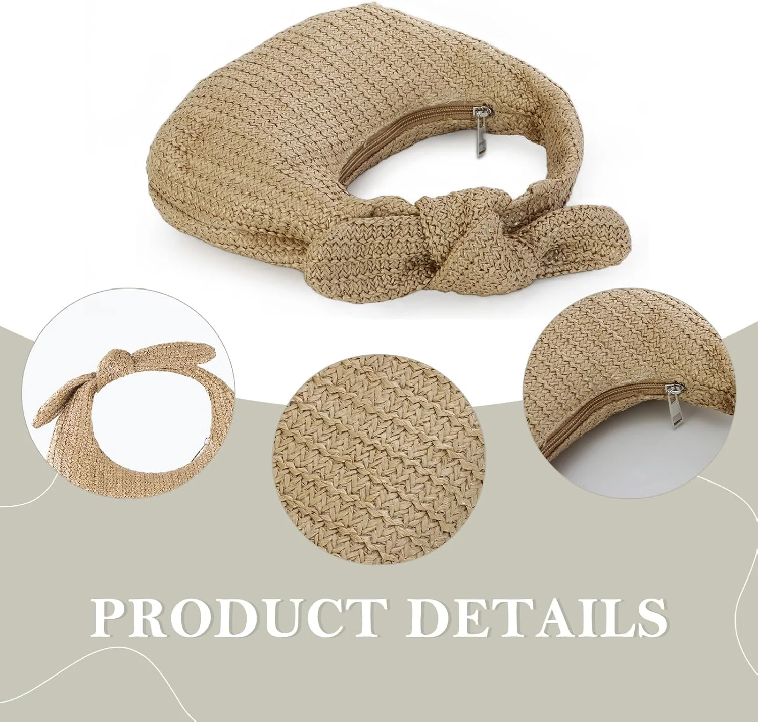 کیف کلاچ حصیری شیک زنانه NALACAL با طراحی پاپیون: کیف دستی بافته شده زیبا برای ساحل تابستان، تعطیلات، مهمانی های رسمی، عروسی ها و مناسبت های خاص، ترند مد 2024 کیف کلاچ حصیری شیک زنانه NALACAL با طراحی پاپیون: کیف دستی بافته شده زیبا برای ساحل تابستان، تعطیلات، مهمانی های رسمی، عروسی ها و مناسبت های خاص، ترند مد 2024