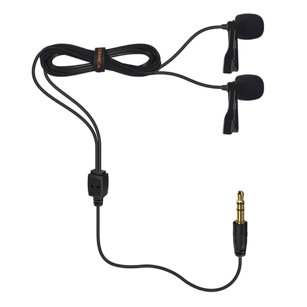 میکروفون یقه ای دوگانه Comica CVM-D02