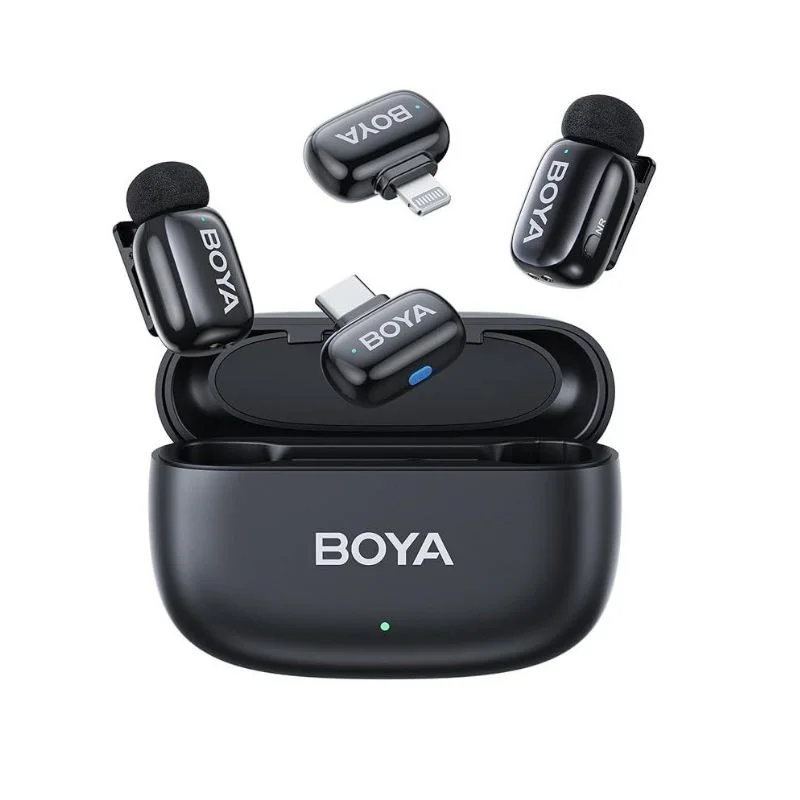 میکروفن بی سیم BOYA مدل Mini 12 Combo میکروفن بی سیم BOYA مدل Mini 12 Combo