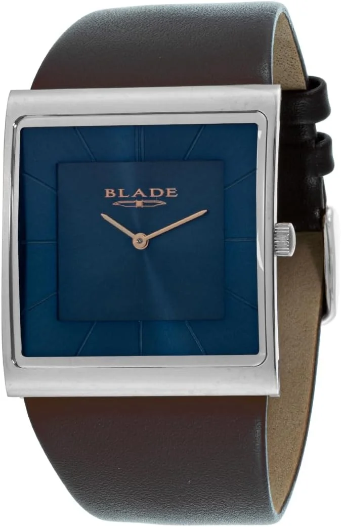 ساعت مچی مردانه BLADE Freedom Blue 3701G1SBO با بند چرمی
