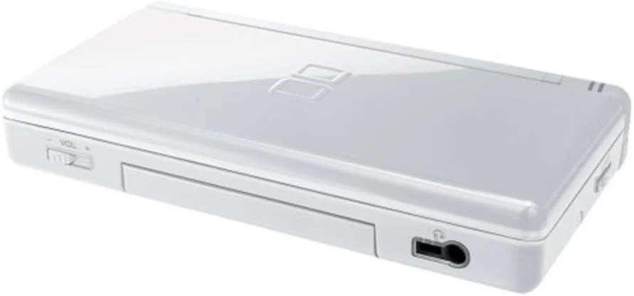 کنسول نینتندو DS Lite، دارای دو صفحه نمایش LCD فوق العاده روشن، تا 19 ساعت گیم پلی، بسته باتری قابل شارژ، نرخ پر شدن پیکسل 30M/s، سازگار با GBA، سفید قطبی | USGSWBUSZ