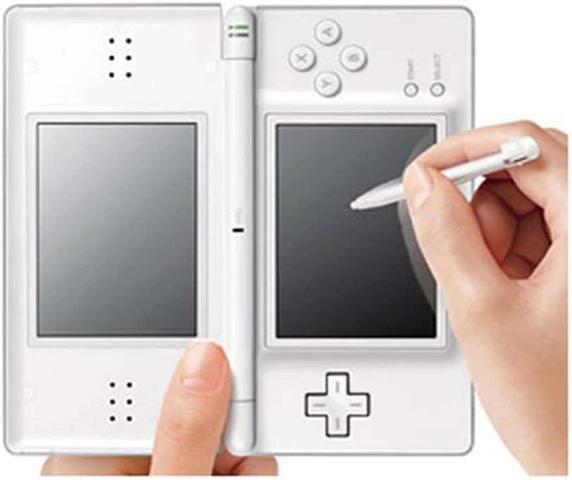 کنسول نینتندو DS Lite، دارای دو صفحه نمایش LCD فوق العاده روشن، تا 19 ساعت گیم پلی، بسته باتری قابل شارژ، نرخ پر شدن پیکسل 30M/s، سازگار با GBA، سفید قطبی | USGSWBUSZ کنسول نینتندو DS Lite، دارای دو صفحه نمایش LCD فوق العاده روشن، تا 19 ساعت گیم پلی، بسته باتری قابل شارژ، نرخ پر شدن پیکسل 30M/s، سازگار با GBA، سفید قطبی | USGSWBUSZ