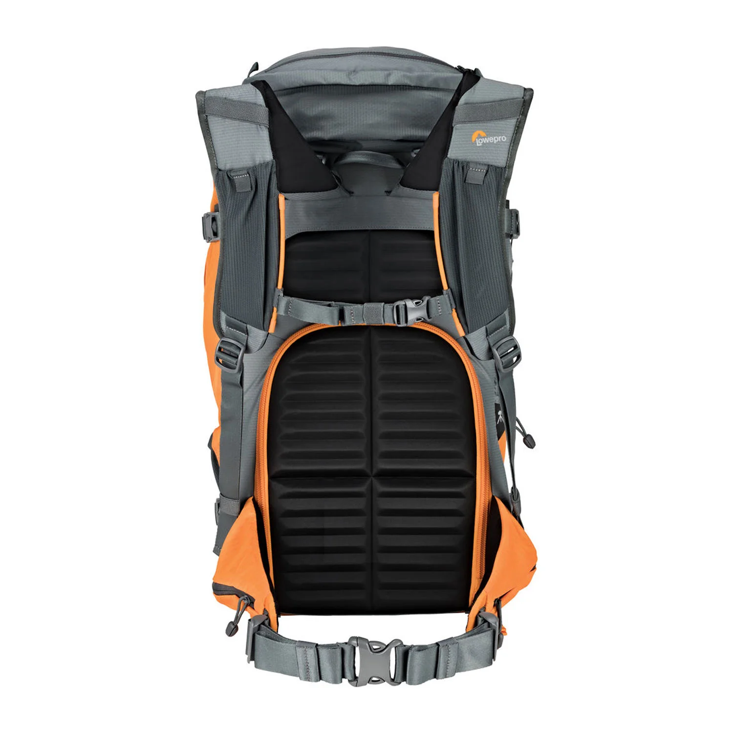 کوله پشتی Lowepro Powder Backpack 500 AW / رنگ خاکستری و نارنجی
