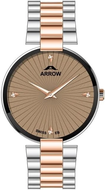 ساعت مردانه لوکس ARROW مدل AR-5928 – طراحی کلاسیک و ظریف، موتور کوارتز سوئیسی، استیل ضد زنگ، مقاوم در برابر آب تا عمق 30 متر - BA-AR-232X