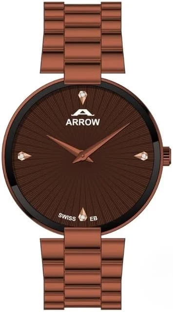 ساعت مردانه لوکس ARROW مدل AR-5928 - طراحی کلاسیک و ظریف، موتور کوارتز سوئیسی، استیل ضد زنگ، مقاوم در برابر آب تا عمق 30 متر - BA-AR-231W