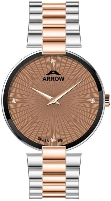 ساعت مردانه لوکس ARROW مدل AR-5928 - طراحی کلاسیک و ظریف، موتور کوارتز سوئیسی، استیل ضد زنگ، مقاوم در برابر آب تا 30 متر - BA-AR-227S
