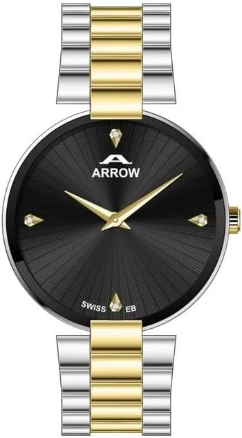 ساعت مردانه لوکس ARROW مدل AR-5928 - طراحی کلاسیک و ظریف، موتور کوارتز سوئیسی، استیل ضد زنگ، مقاوم در برابر آب تا عمق 30 متر - BA-AR-219K