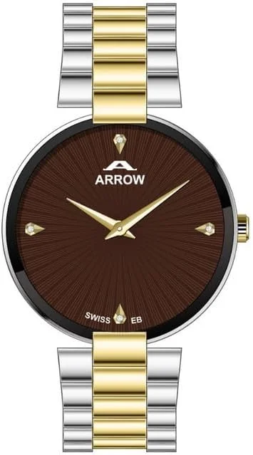 ساعت مردانه لوکس ARROW مدل AR-5928 - طراحی کلاسیک و ظریف، موتور کوارتز سوئیسی، استیل ضد زنگ، مقاوم در برابر آب تا عمق 30 متر - BA-AR-221M