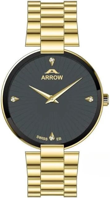 ساعت مردانه لوکس ARROW مدل AR-5928 - طراحی کلاسیک و ظریف، موتور کوارتز سوئیسی، استیل ضد زنگ، مقاوم در برابر آب تا عمق 30 متر - BA-AR-217I