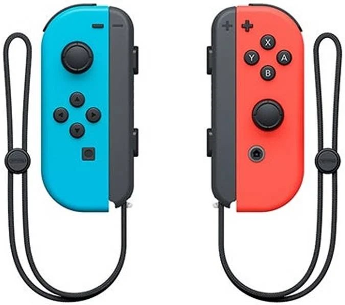 دسته بازی نینتندو Joy-Con برای نینتندو سوییچ، انعطاف پذیری کامل در گیم پلی، بازخورد فیزیکی HD Rumble، تشخیص دوربین حرکتی IR، سرگرمی فوری دو نفره، مشکی/قرمز/آبی | HAC-A-JAEAA- MSE