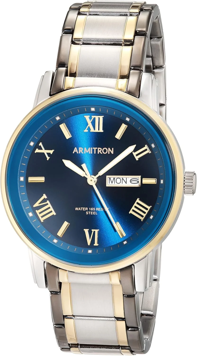 ساعت مچی مردانه آرمایترون با نمایش روز و تاریخ، مدل 20/4935