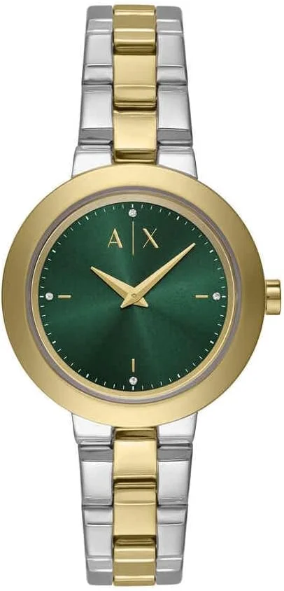 ساعت مچی استیل دو رنگ آرمانی اکسچنج مدل AX5176