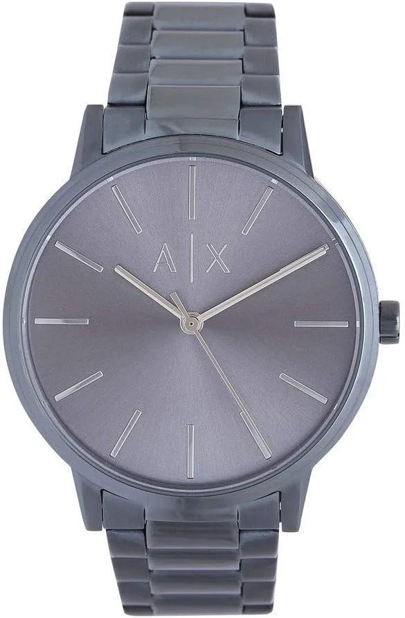 ساعت مردانه آرمانی اکسچنج مدل A|X با نمایشگر آنالوگ سه عقربه و بند استیل ضد زنگ یا چرمی، ساعت برای مردان