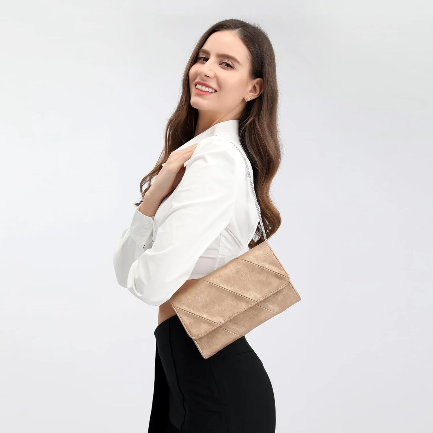 کیف دستی زنانه Miss Lulu مدل Eh2257 مناسب مجالس عروسی