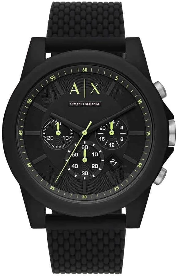 ساعت مچی عقربه‌ای مردانه آرمانی اکسچنج مدل AX1344 با بند سیلیکونی