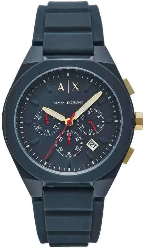 ساعت مچی عقربه ای مردانه آرمانی اکسچنج مدل AX4168 با بند سیلیکونی