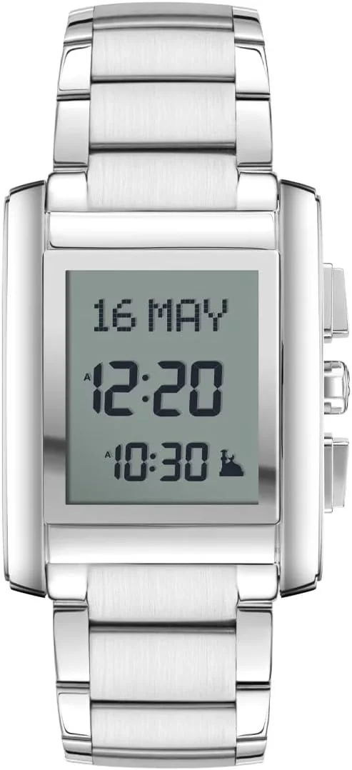 ساعت کلاسیک الفجر مدل WS-06S - خاکستری