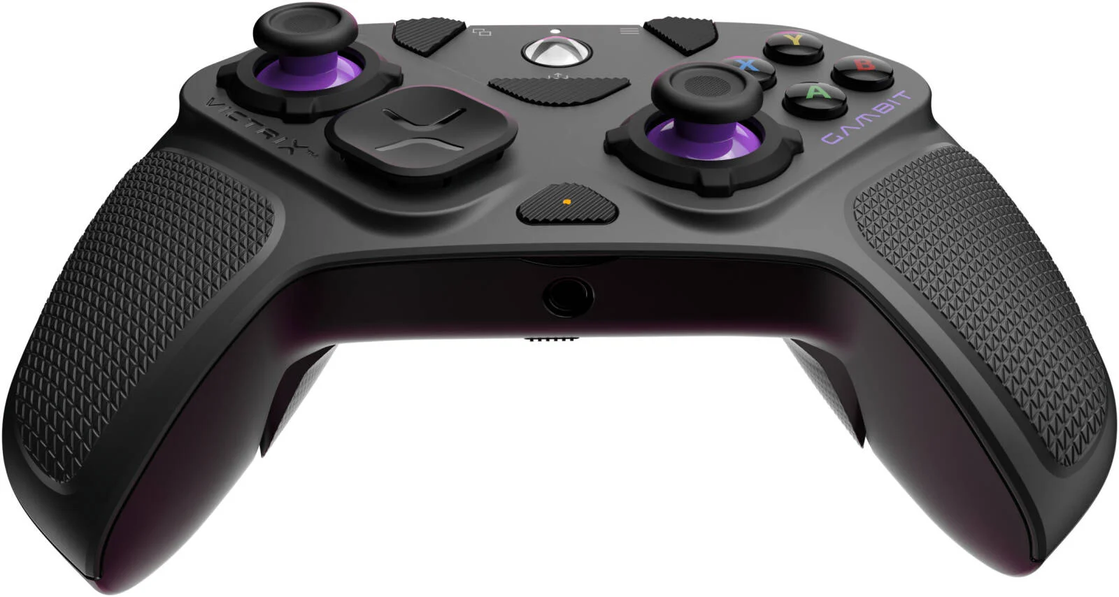 دسته بازی سیمی تورنومنت Victrix Gambit Prime برای Xbox Series X|S و PC، با قابلیت تعویض آنالوگ، دروازه ها و D-Pad، کابل بافته شده 3 متری، اتصال USB-C، خاکستری | 049-006-GY دسته بازی سیمی تورنومنت Victrix Gambit Prime برای Xbox Series X|S و PC، با قابلیت تعویض آنالوگ، دروازه ها و D-Pad، کابل بافته شده 3 متری، اتصال USB-C، خاکستری | 049-006-GY