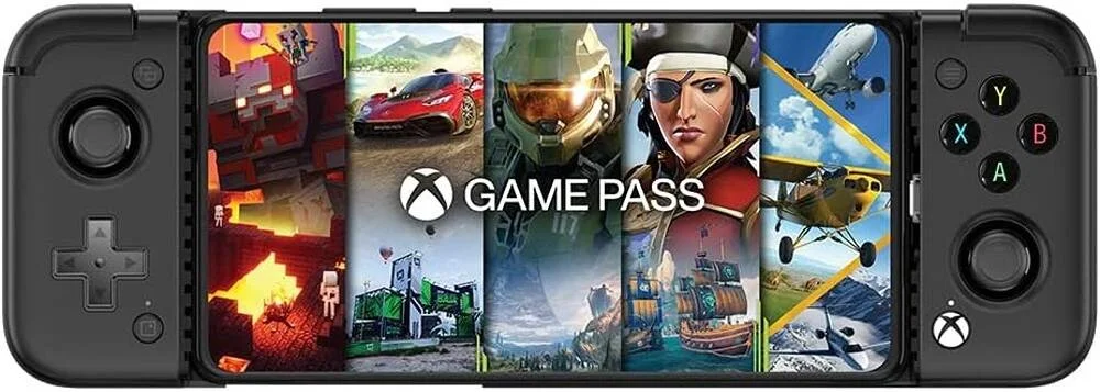 گیم‌سر X2 پرو، دسته بازی موبایل USB Type-C، اندروید با دکمه‌های پشتی قابل تنظیم، دکمه‌های ABXY جداشدنی، مناسب برای بازی‌های ابری در Xbox، Stadia، Luna، مشکی | X2PRO-BK