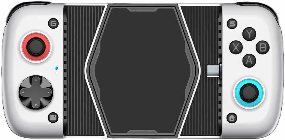 گیم پد GameSir X3 Type-C، کنترلر بازی موبایل برای گوشی های اندرویدی با فن خنک کننده، تاخیر ورودی صفر، طرح بندی ABXY جداشدنی، سازگار با بازی های ابری، سفید | X3-TYPE-C
